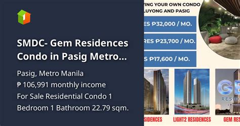 pasig city gems guest registration|SMDC Gem Residences (Condo For Sale) .